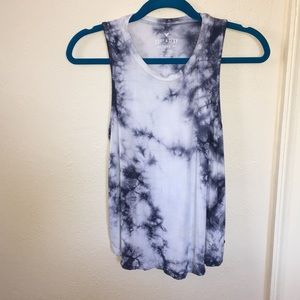 Tie dye/acid colored tank